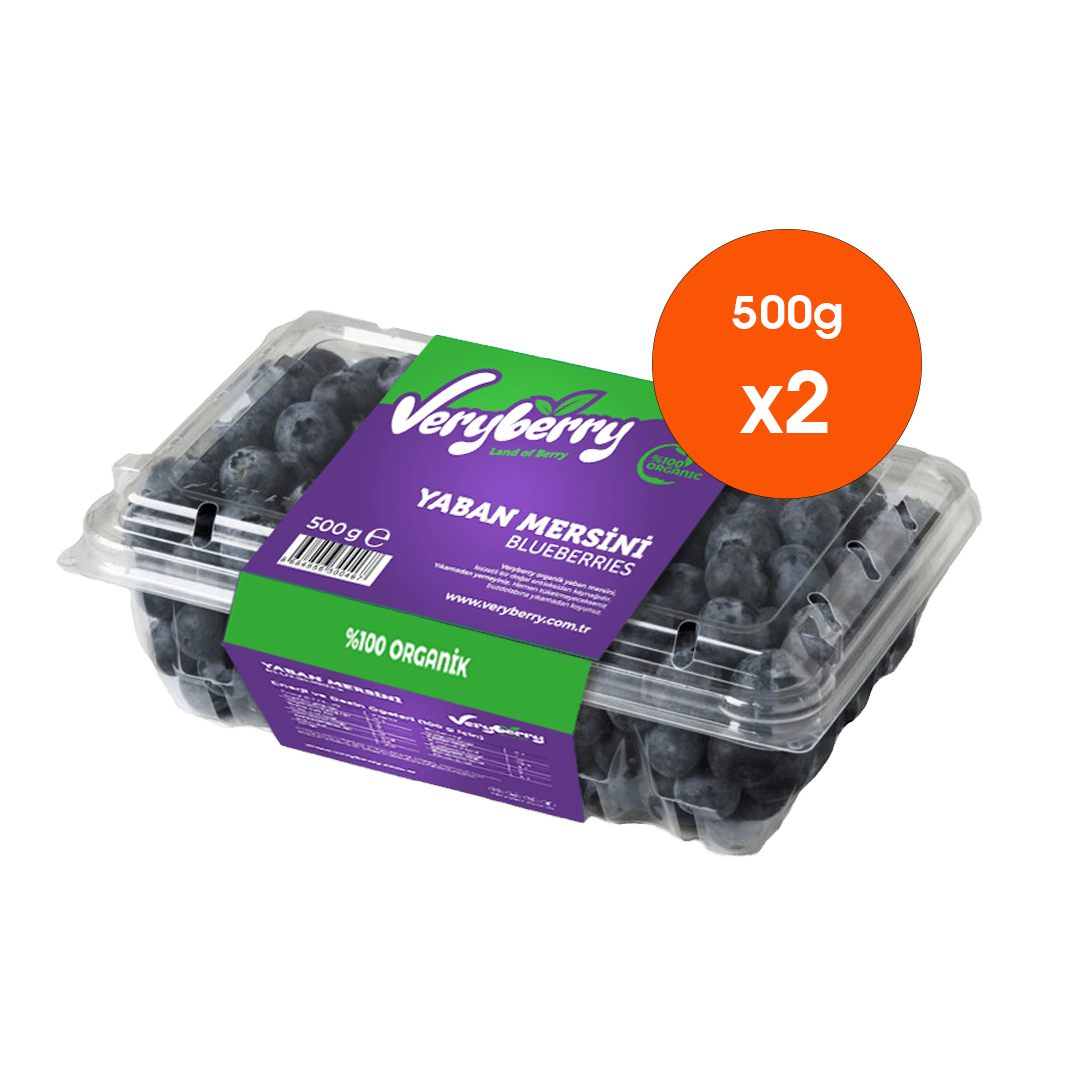 Doğal 1.000gr Yaban Mersini Doğal Blueberry